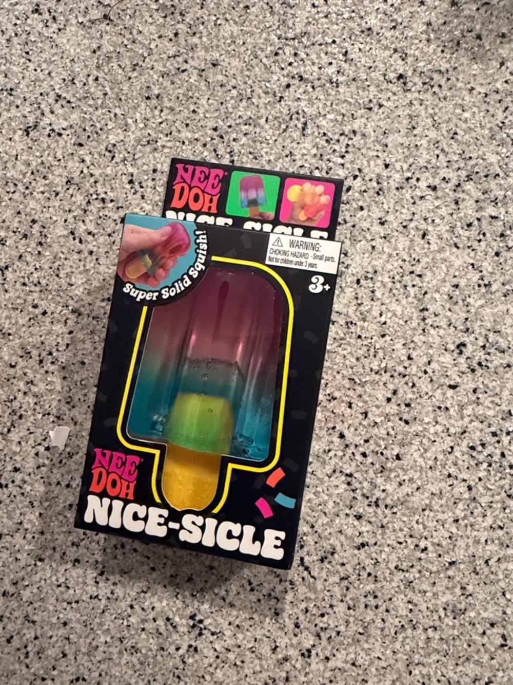 Nice-Sicle Popsicle Squishy Toy - Multicolor
